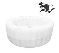 Besutosera Birth Pool in Creamy Marshmallow with Birth Pool Liner Set, Premium Birth Tub, Birthing Pool for Home Birth, Home Birth Tub, Birthing Tub Quick Inflation and Convenient