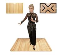 Besutosera Tap Board for Tap Dancing, Portable Tap Dance Board - Ideal for Dancers Home & Outdoor, Portable Stage Platform, Versatile Dance Floor Tiles - Pro-Quality Tap Dancing Practice Board