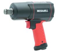 BESWELL 3/4-Inch Air Impact Wrench, Heavy Duty Pneumatic Tool with 2298 N.M Max Torque, Twin Hammer Impact Gun for Commercial Truck Service, Agriculture Equipment and Construction Use etc - BW-134K