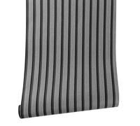 Beswitory 3D Effect Black and Grey Wood Slat Wallpaper Grey Wood Effect Wallpaper Wall Panel Feature Textured Wallpapers for Bedroom Adults Hallway and Stairs Retro Feature Wall