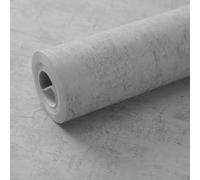 Beswitory Grey Concrete Effect Wallpaper Grey Textured Distressed Concrete Design Industrial Cement Wallpaper Decorative Luxury Wall Paper Roll Living Room Hallway Bedroom Wallpaper