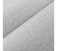 Beswitory Light Grey Linen Texture Wallpaper - Textured Linen Fabric Effect - Modern Wallpaper for Living Room, Bedroom, Hallway