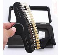 BESY Professional 3D R-20 Dental Tooth Teeth Whitening Shade Guide for Dentist Tracking Teeth Whitening Course, Tooth Shade Guide with 20 Colors