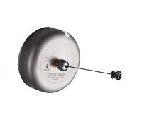 BESy Retractable Clothesline SUS304 Stainless Steel Clothes Dryer with Adjustable Stainless Steel Rope String Hotel Style Heavy Duty,9.2 Feets,Brushed Nickel Finish, Round Style