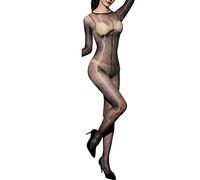 BESYFAY Women Men 1D Shiny Glossy Full Bodystocking Long Sleeve Ultrathin Silky Bodysuit Catsuit