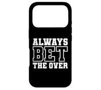 Bet The Over Sports Betting Parlay Gambling Under Moneyline Case for iPhone 17 Pro