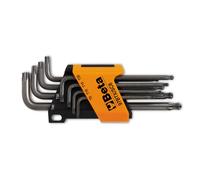 Beta 000970164 97 Btx/Sc8 Set Of 8 Ball End Offset Torx Keys With Display