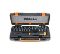Beta 008610978 861 /c61P 61Pc Hex Bits, 1 Mag Quick Release Bit Holder 1/4 Hex