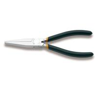 Beta 10080006 Model 1008 160 Flat Knurled Nose Pliers, Slip-proof, Pvc Coated Handles, 160mm Long