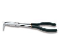 Beta 1009L/C 90° Bent Extra Long Knurled Nose Plier PVC Handles 253mm