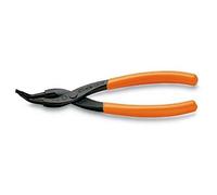 Beta Tools 1033 140 x 09 Internal Circlip Pliers, Bent Pattern, 45 PVC