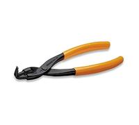 Beta 10340017 Model 1034 170 Internal Circlip Pliers, Bent Pattern, 90deg, Pvc-coated Handles for 19-60mm Circlips, 170mm