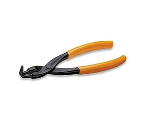 Beta 10340017 Model 1034 170 Internal Circlip Pliers, Bent Pattern, 90deg, Pvc-coated Handles for 19-60mm Circlips, 170mm