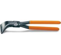Beta - 1078 Wide Nose Pliers 45° Bent for Tinsmiths PVC Coated Handles with Localized Induction Hardening Treatments to Increase Hardness, 010780026