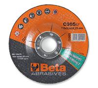 Beta 11069 115X3.2 Cutting Discs for Stone and Marble for Grinder, Diameter 115 mm, Thickness 3.2 mm, Hole 22.23 mm