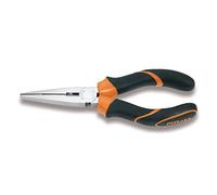 Beta 11620036 Model 1162 Bm160 Flat Knurled Nose Pliers, Bi-Material Handles, 160mm Extra Long