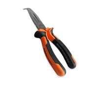 Beta 11640010 Model 1164 200 Bent Flat Knurled Nose Pliers, Slip-proof, 200mm Extra Long