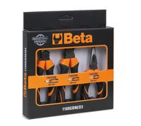 Beta 1169GBM/D3 3 Piece Plier Set Combination, Long Nose, Side Cutting Snips