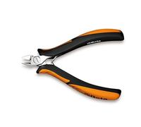 Beta 11840101 Model 1184 BM/1 Diagonal Flush Cutting Nippers, Rounded Tips, Bi-material Handles, 120mm