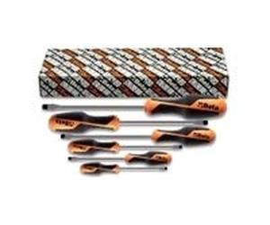 Beta 12600306 Model 1260 /S6 Screwdrivers for Slotted Head Screws, 6 Pieces