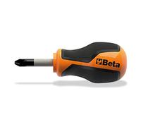 Beta 12620103 Model 1262 N PH1X30 Screwdrivers for Cross Head Phillips Screws, Extra-short Series, Ph1 x 30mm