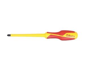 Beta 12720709 Model 1272 MQ4.5X80 Screwdrivers for Cross Head Phillips Screws, 1000v Vde, 4.5mm x 80mm