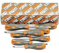 Beta 12980308 Model 1298 RTX/S8 Screwdrivers for Tamper Resistant, Torx Head Screws, 8 Pieces