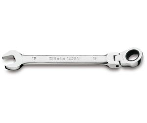 Beta 142SN Metric Combination Ratchet Spanners, Flexi-Head, Choose your size