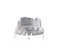 Beta 14930304 Model 1493AL 4S-T Oil Filter Wrench, 70mm