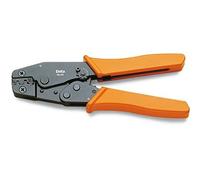 Beta 16090001 Model 1609 Crimping Plier for Non-Insulated Terminals, Professional Model, 0.5mm-2.5mm