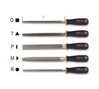 Beta 17190243 Model 1719Bm D10/T Three Square Bastard Cut File, Plastic Handles, 10"/250mm