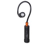 Beta 1837F Magnetic Articulated Lamp with High Brightness LEDs in Robust Anodized Aluminium, Portable Led Lamp for Workshop up to 500 Lumens