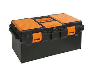 Beta 21150202 Model Cp 15L Long Tool Box, Plastic, Removable Tote Tray and Tool Trays
