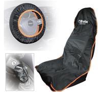 BETA 2254K Reusable Seat Cover Steering Wheel Shift Knob Cover Made of 98% Polyamide/Nylon and 2% Polyurethane