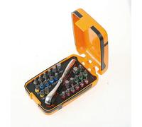 Beta 25 Piece 1/4" Reversible Mini Bit Ratchet & Screwdriver Bit Set, 860/C27