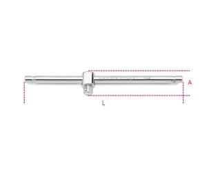 Beta 3/8" Drive Sliding T-Handle 210mm - Beta Tools 910/42
