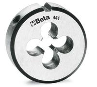 Beta 4410105 Round Die, Fine Pitch, Chrome-steel, M11 x 1.25 x 38.1mm, 1-1/2" O/D