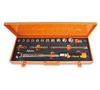 Beta 666/C20 Zero-Reset Torque Wrench in Box with Sockets and Extension Cords