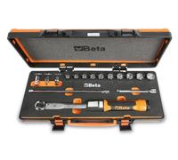 Beta 666/C5 Zero-Reset Trigger Torque Wrench in Case with Sockets and Extensions