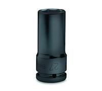 Beta 7200317 Long Series Impact Socket, 1/2 Drive, 17mm Size