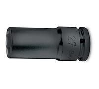Beta 7200318 Long Series Impact Socket, 1/2 Drive, 18mm Size