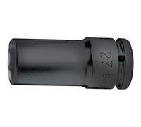 Beta 7200327 Long Series Impact Socket, 1/2 Drive, 27mm Size