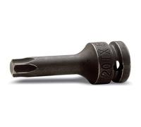Beta 7200478 Impact Socket Driver for Torx Head Screws, 1/2 Drive, T60
