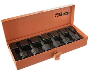 Beta 7200483 Impact Socket Driver for Torx Head Screws, 1/2 Drive, 6mm Size