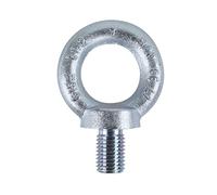 Beta 80400412 Model 8040E ZM12 Lifting Eye Bolt, DIN 580, Galvanized, M12 Size