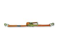 Beta 81820085 Model 8182 50-MT8.5 Ratchet Tie Down with Single Hook, LC 2000 kg, High-tenacity, Polyester Belt, 2000 kg, 50 mm x 8.5 m Size