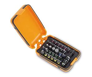 Beta 860MIX/A31 - Assortment with 30 Screw Inserts and Magnetic Screw Insert Holder, in Plastic Case