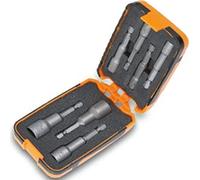 Beta 8620950 Model 862 F/A7 Set of 7 Magnetic Bit Hexagon Socket, In Plastic Case, 1/4 Hex