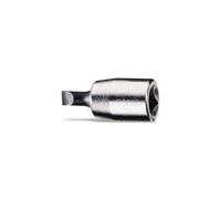 Beta 9000605 Model 900 LP0.8X4 Socket Drivers for Slotted Head Screws, 1/4 Drive, 0.8mm x 4mm