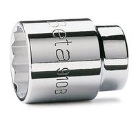 Beta 9100110 Model 910 B10 Bi-hex Hand Sockets, 3/8 Drive, 10mm